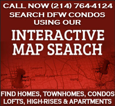 Search Condos in Dallas Fort Worth, TX by Map