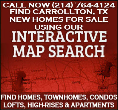 New Construction Homes, Townhomes & Condos For Sale in Carrollton, TX