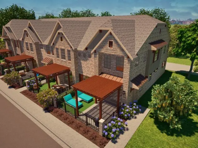 Chelsea Green Townhomes For Sale in The Colony, TX - The Tribute Lake Lewisville