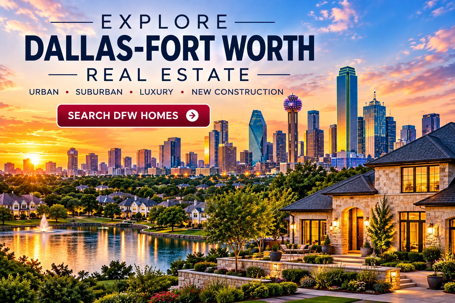 Dallas-Fort Worth real estate, homes and North Texas communities