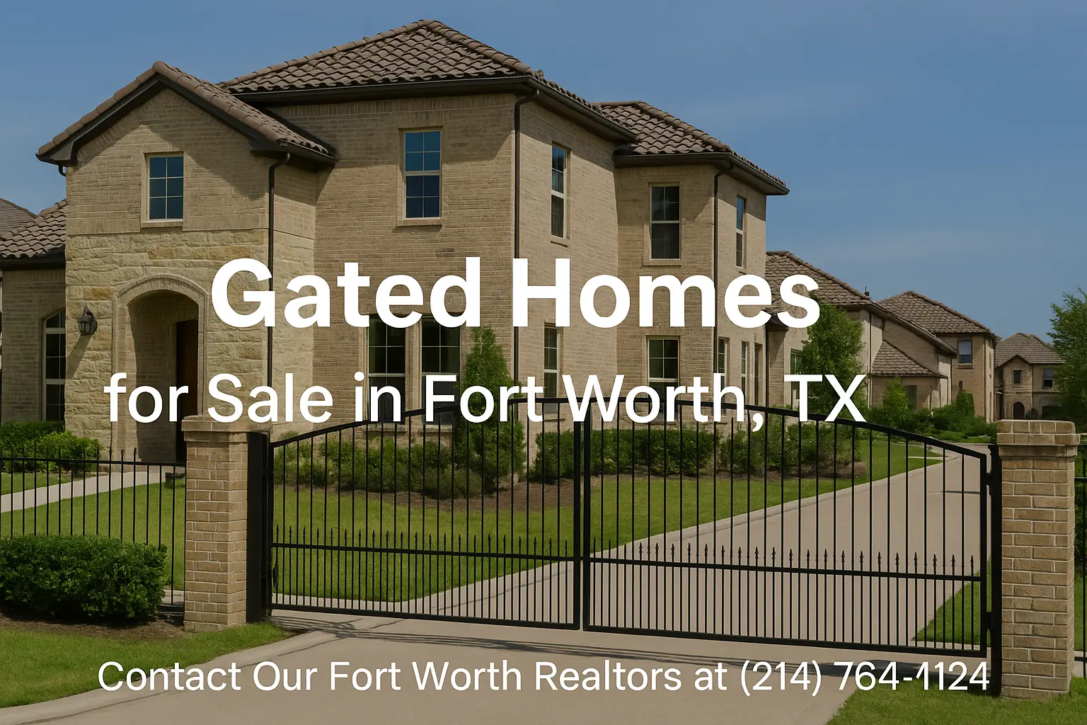 Buy Fort Worth, TX Gated Community Home For Sale 
