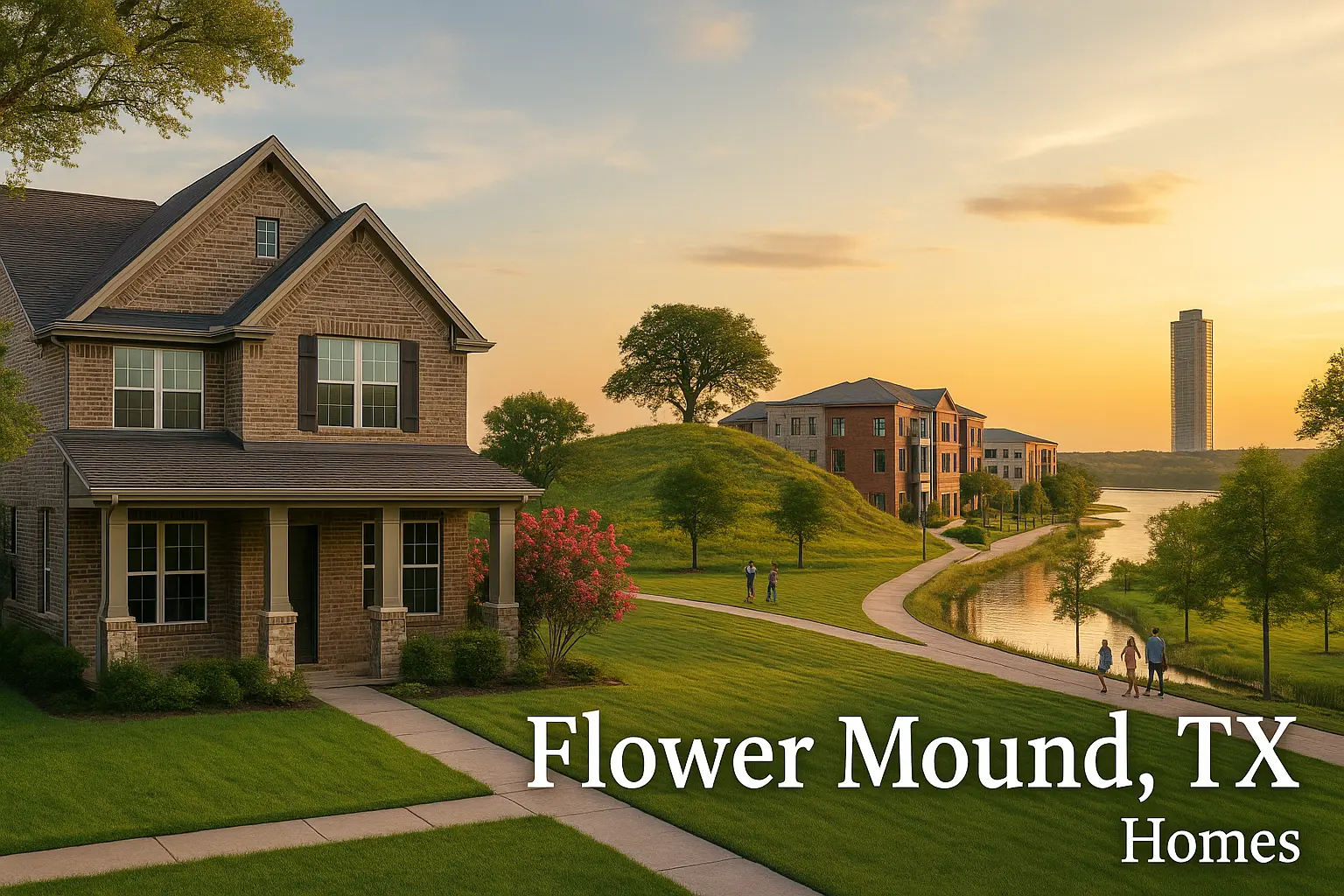Luxury Flower Mound, TX Homes, Waterfront, Estates, Highrises, Condos, Townhomes For Sale