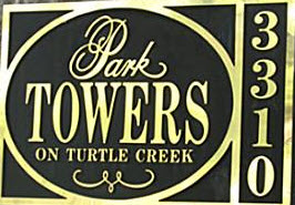 Park Towers high rise condos in Dallas Turtle Creek - 3310 Fairmount