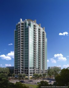 SkyHouse Luxury High Rise Apartments in Dallas Victory Park at 2200 N. Lamar