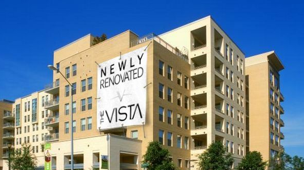 Dallas Vista Victory Park apartments at 2345 N. Houston